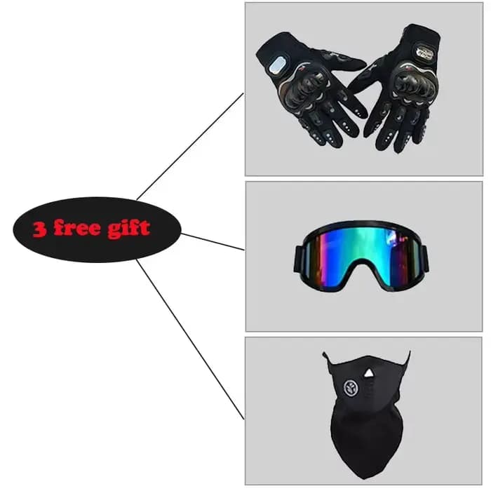 Nouveau casque de moto rabattable enfants motocross hors route