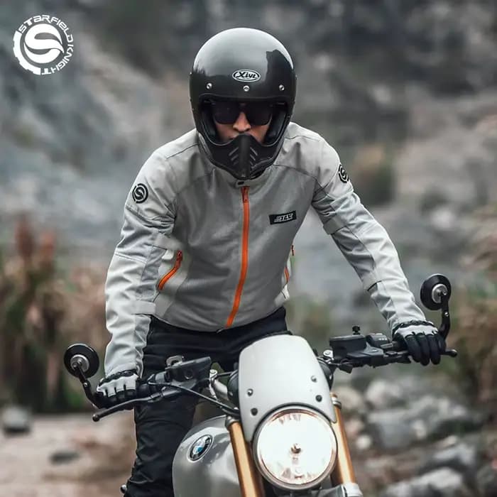 Star Field Knight – vestes de moto d'été pour hommes