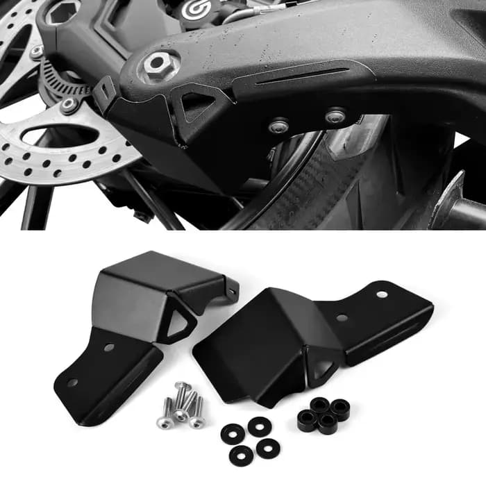 Couvercle de protection inférieur pour bras oscillant de moto Triumph Tiger 1200