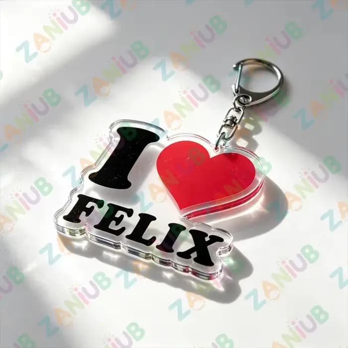 Porte-clés populaires Kpop avec texte de groupe, porte-clés « I Love Name », bijoux, breloques pour sacs à main et téléphones, cadeaux pour fans et amis