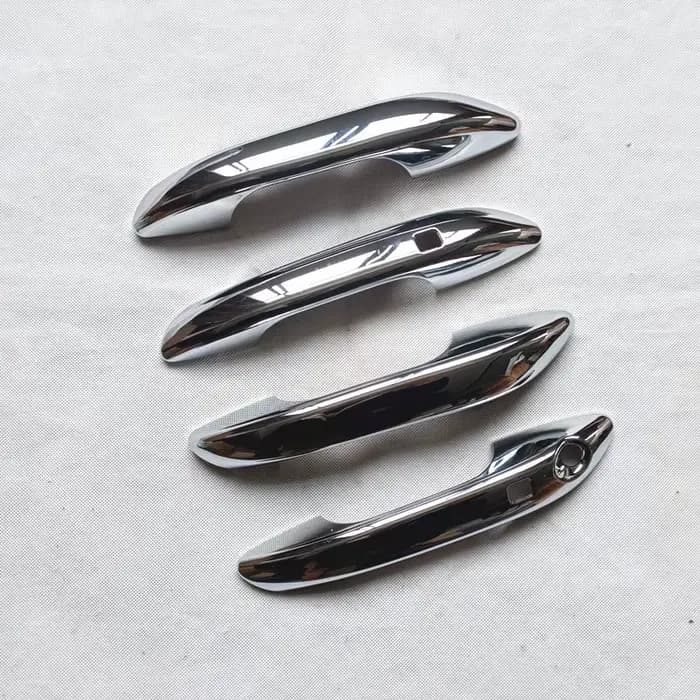 Couvercle de poignée de porte en plastique chromé, accessoires de voiture pour Hyundai i10 2020 2021 2022 2023