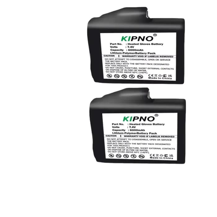 Batterie de gants chauffants 7.4V 6000mah