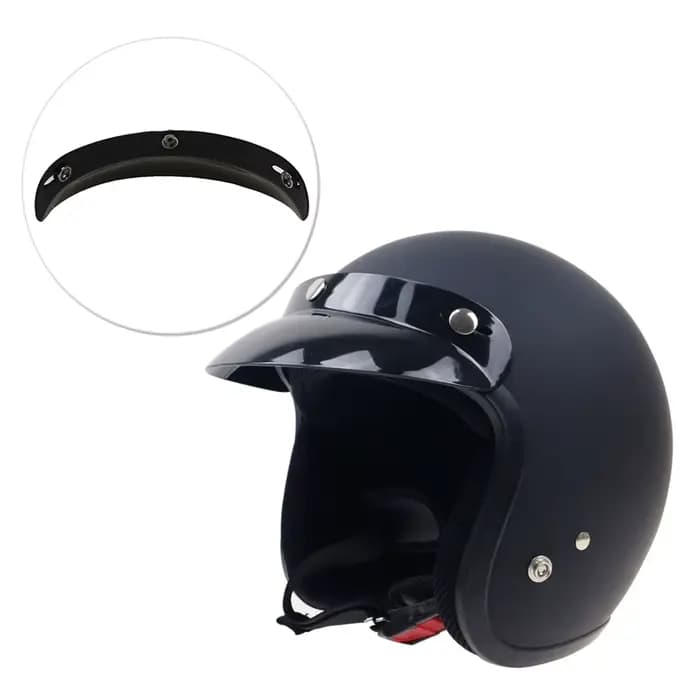 Visière de casque de vélo 3/4