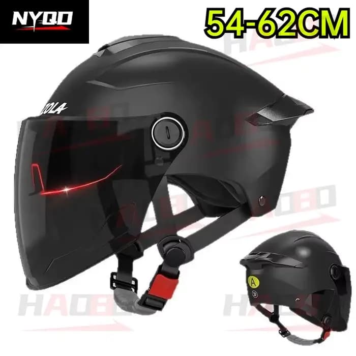 Casques de moto légers 54-62CM pour hommes/femmes