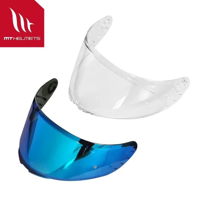 Visière extérieure de casque Mt Cosmo Sv V-37B Thunder 3 Sv Jet V-19 Kre Snake Carbon V-14 Kre