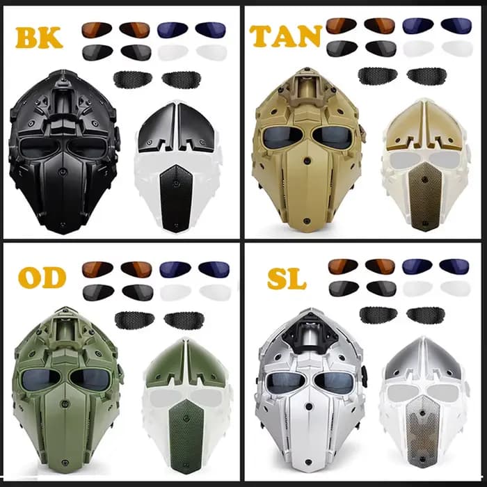 Dulhelmet-Casque de protection de haute qualité pour paintball wargame
