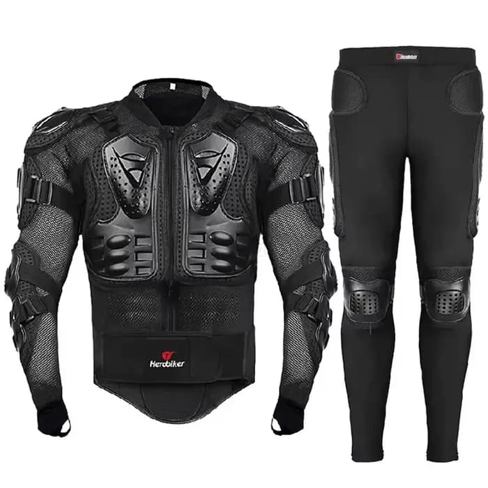Blouson de moto avec protection intégrale pour homme