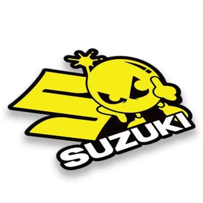 Autocollant décoratif personnalisé et amusant pour moto Suzuki
