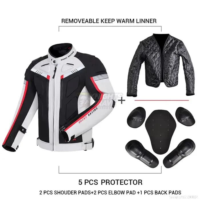 Veste Moto imperméable au froid