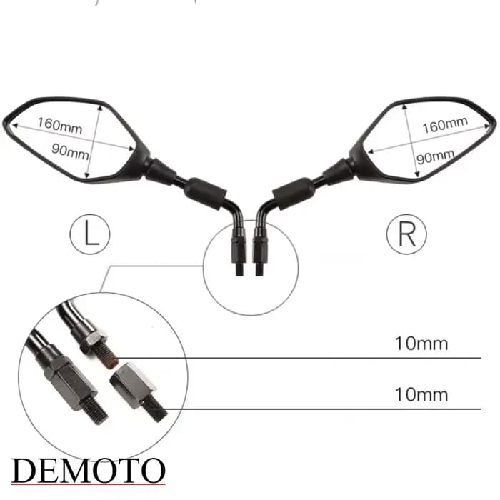 Nouveaux accessoires de moto pour Benelli TRK502 TRK502X 2020 BJ500GS-5A/D guidon rétroviseurs latéraux