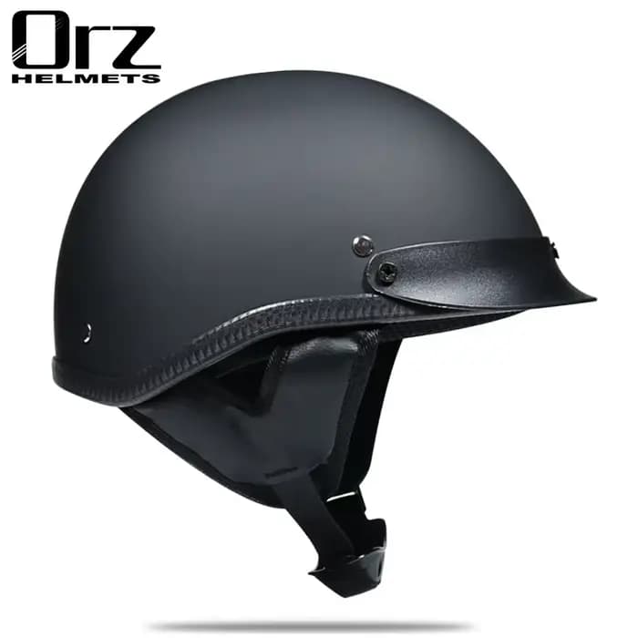 Casque de moto certifié DOT demi-casque