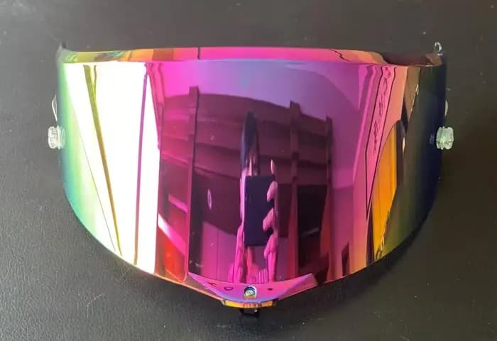 Casque de moto intégral homologué ABS Psittacula Flower Helmet Motocross avec grand spoiler pour la conduite