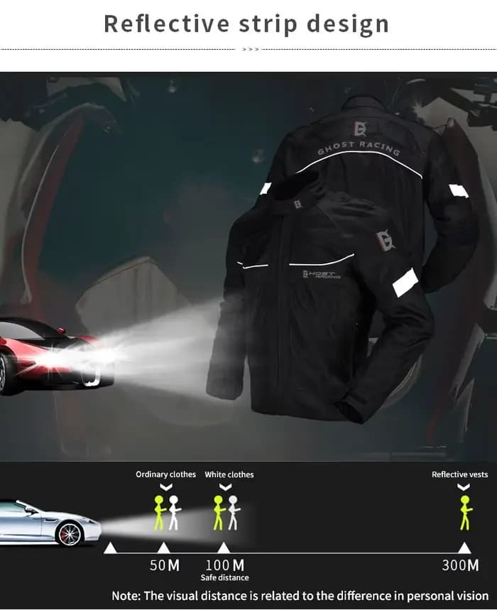 Veste d'armure de moto pour hommes