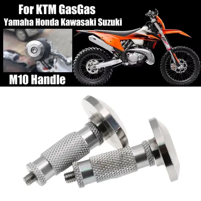 Accessoires de moto poignées de barre de poignée embout Anti bouchon pour KTM EXC Yamaha Honda Kawasaki Suzuki GasGas Motocross