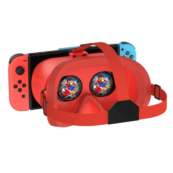 Casque VR amélioré pour Nintendo Switch & Switch OLED, lunettes de réalité virtuelle Switch avec lentilles HD réglables et confortables