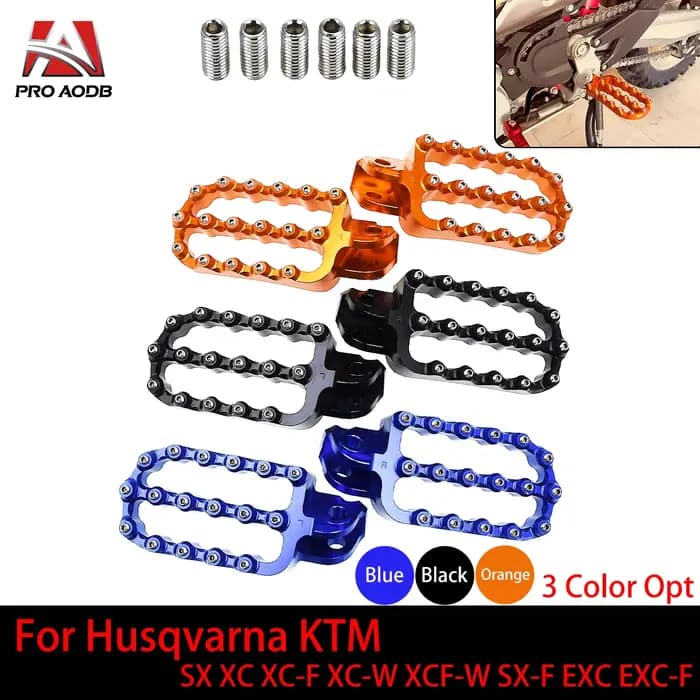 Pour KTM 1290 1090 990 950 890 790 690 390 Motocross CNC allonger repose-pieds pédales
