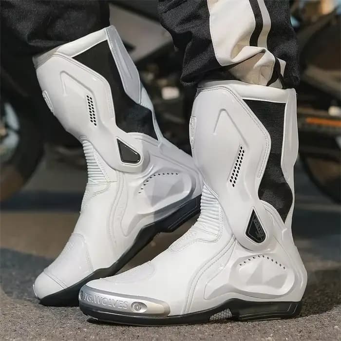 Bottes de moto de course tout-terrain