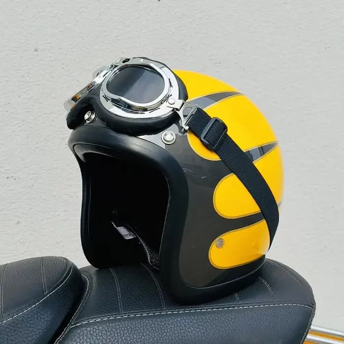 Casque de moto rétro TT&COCASCOS Cafe Racer 500TX