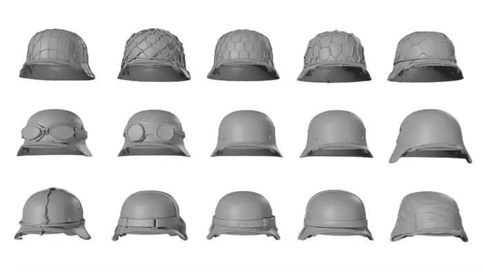 Casque allemand M35, doublure intérieure