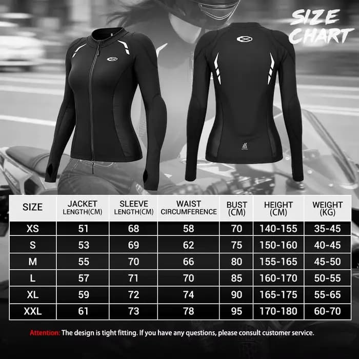 Veste de motocross pour femmes