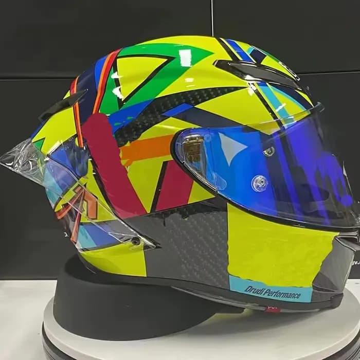 Scooter Motocross grand Spoiler Casque soleil et lune rouleau