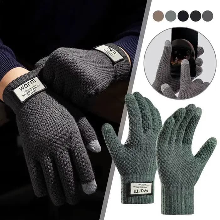 Gants thermiques d'hiver pour hommes