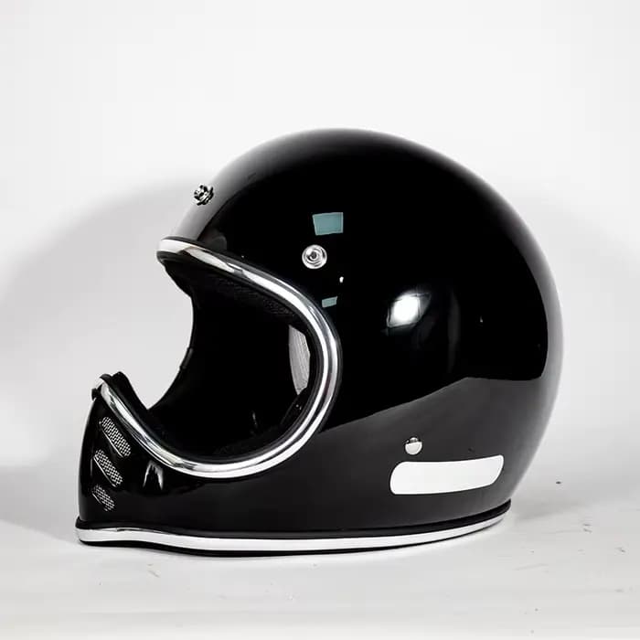 Casque de moto japonais rétro pointe de croisière
