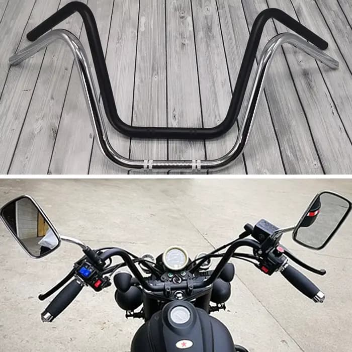 Guidon de moto rétro, guidon de vélo