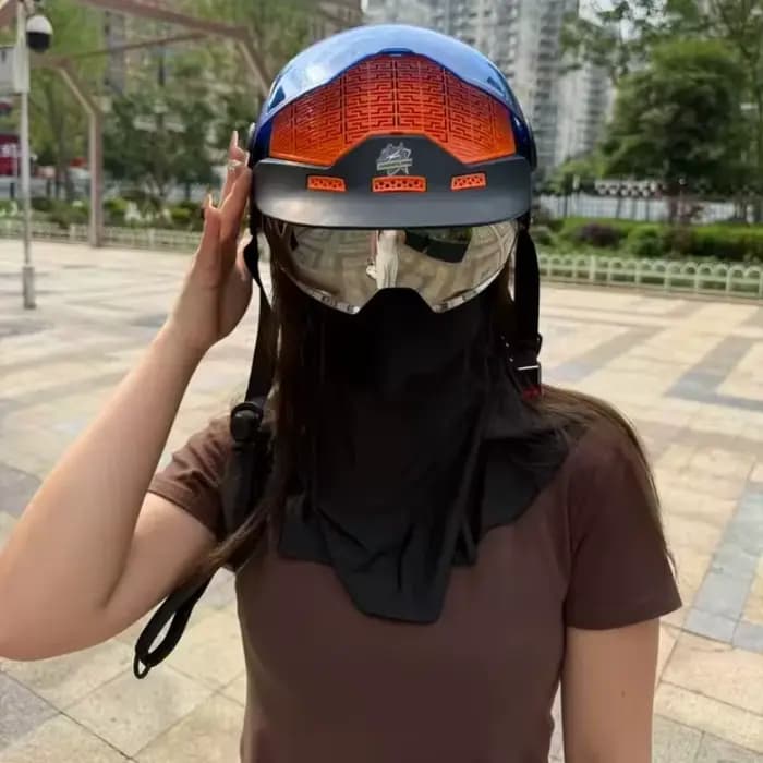 Casque de moto pour hommes