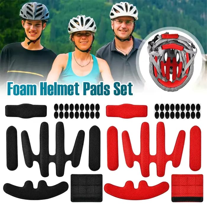 Coussinets de remplacement pour doublure de casque ​ ​ Ensemble d'insertion en mousse