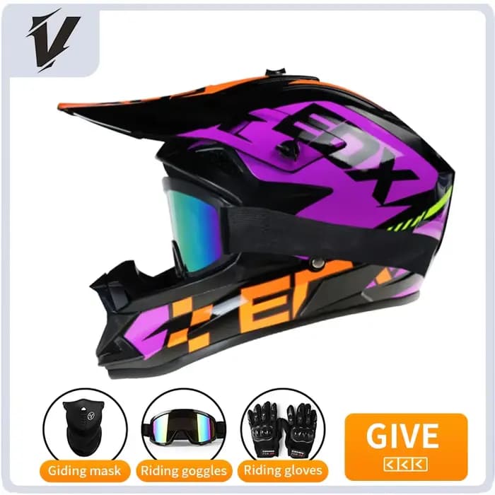 Casque de moto intégral