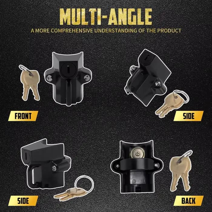 Serrure antivol pour casque de moto