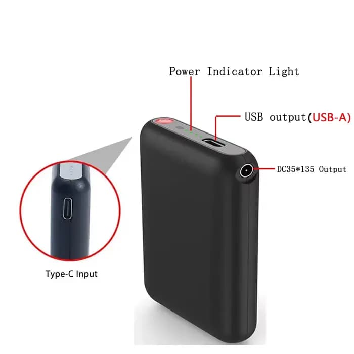 Batterie de gants chauffants 5V 5000mAh