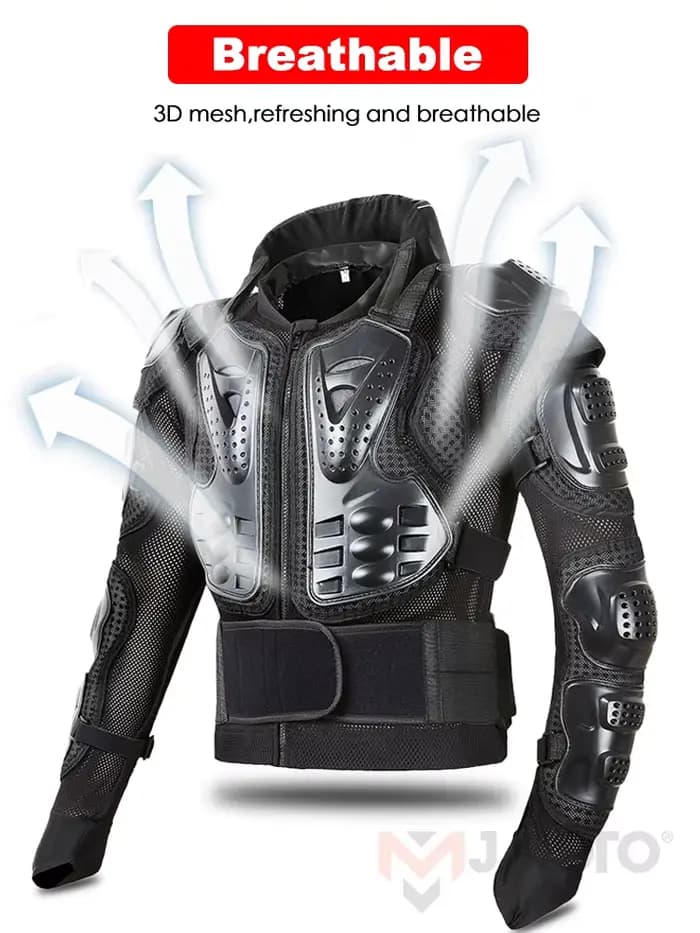 Moto hommes armure gilet cou garde Ridin course corps de protection