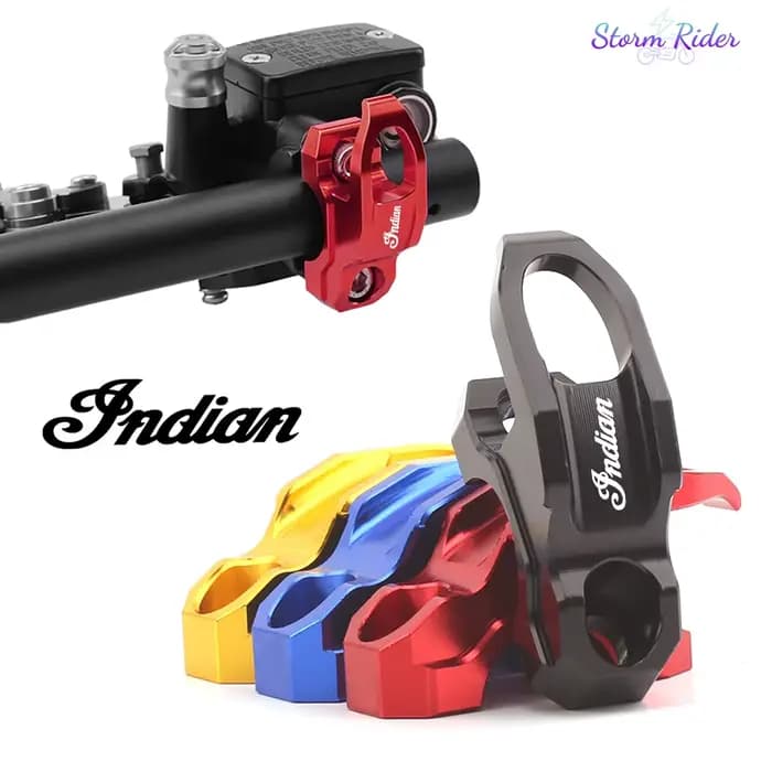 Support de crochet de casque en aluminium CNC, cylindre de support de pince pour indien FTR 1200 S FTR1200 CHIEF Roadmaster 24