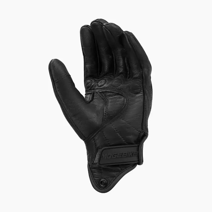 Gants de moto en cuir pour hommes et femmes