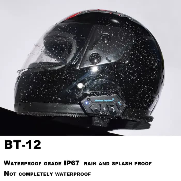 Casque de moto casque Bluetooth sans fil casque moteur casque vélo écouteur stéréo mains libres Kit d'appel livraison