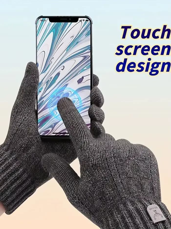 Gants thermiques pour écran tactile les plus chauds pour femmes et hommes – Doublés en polaire