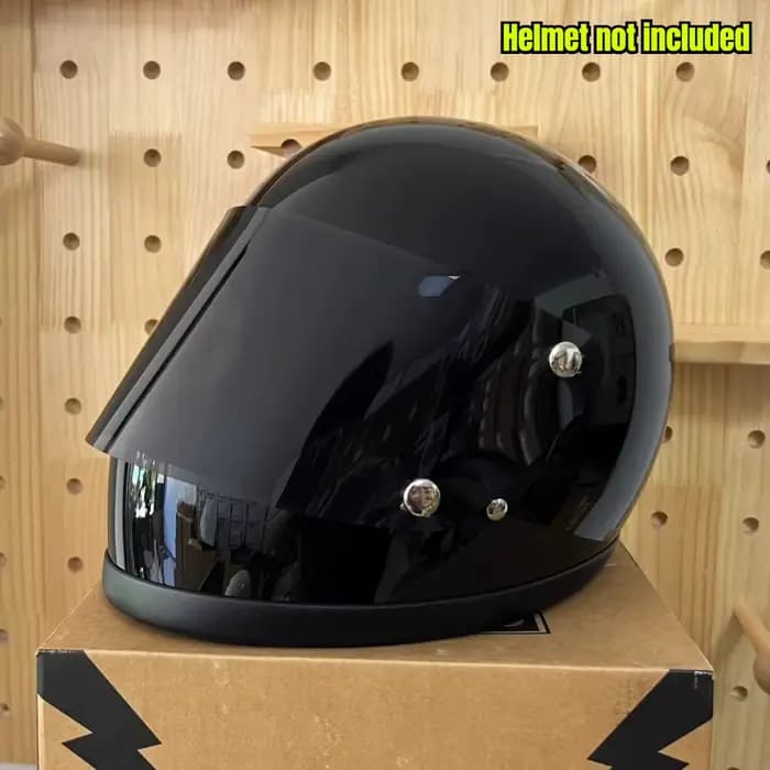 Visière de casque de moto pour casque intégral rétro BEETLESTR