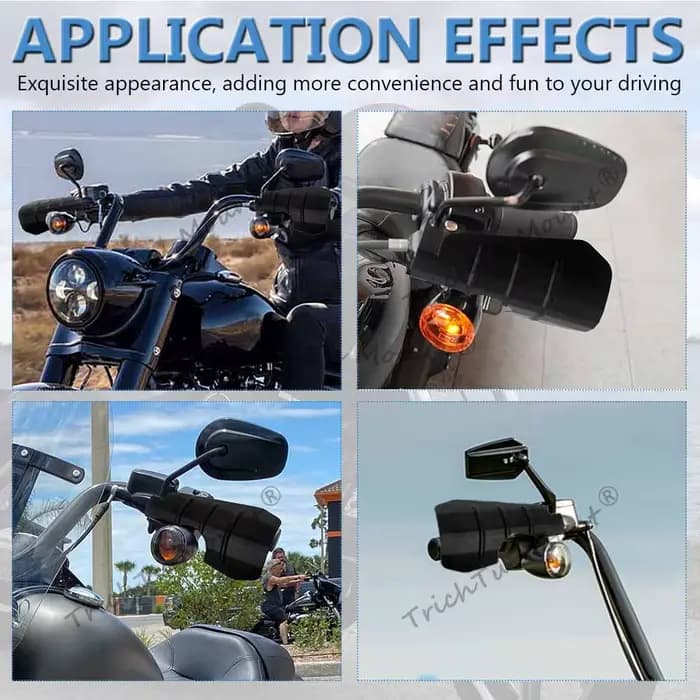 Accessoire de moto, protection des mains