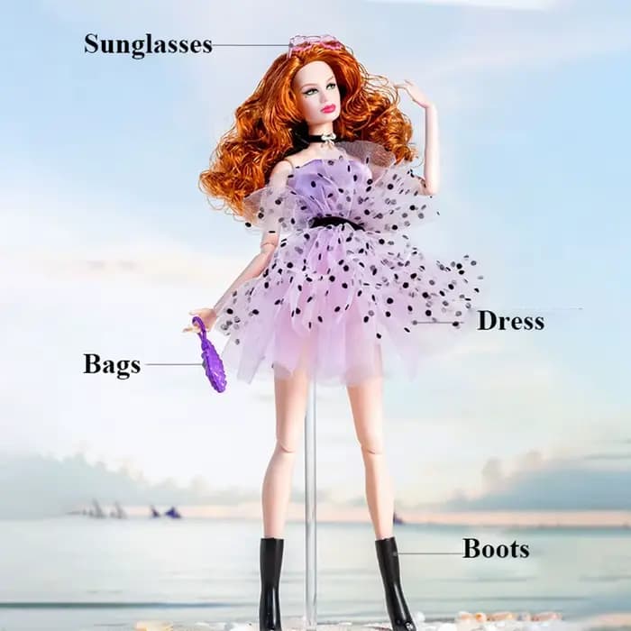 Robe élégante de supermodèle de la mode, tenues décontractées, accessoires DIY, robes de princesse, sacs de soirée