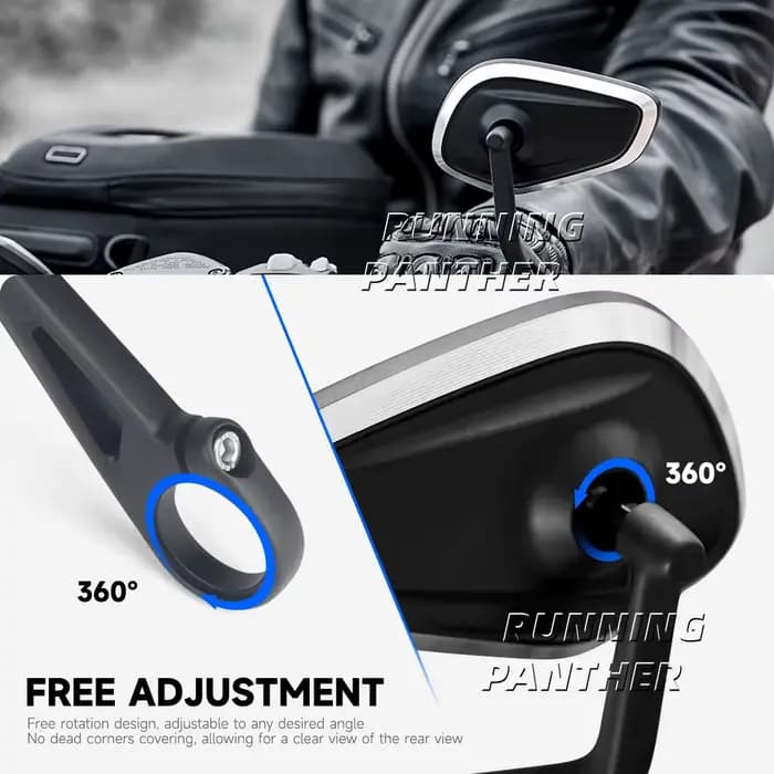 Nouveau Kit de rétroviseurs latéraux de guidon de moto pour Street Triple S 765 765RS 765R Bobber T120 Daytona 660 675