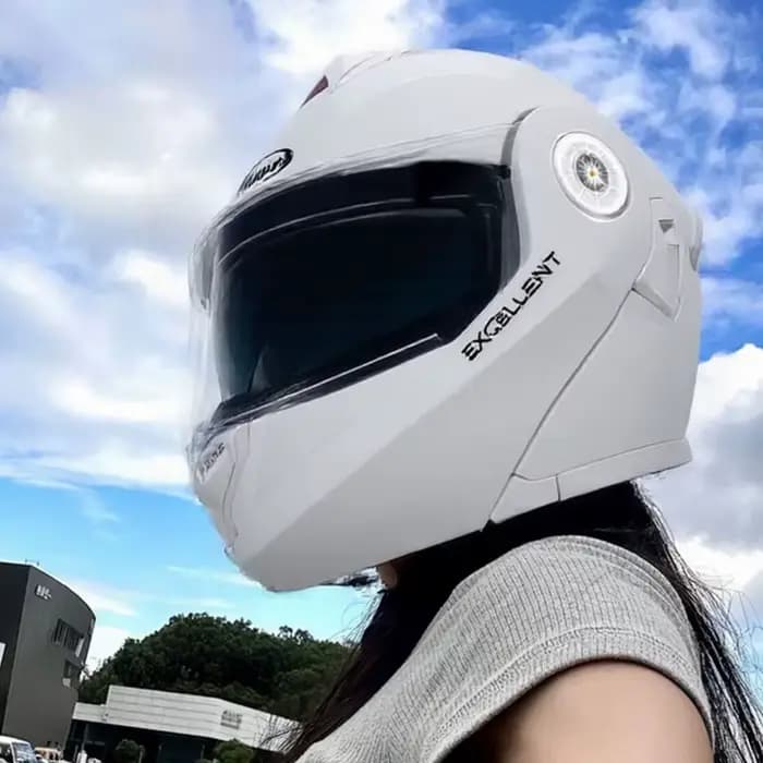 Casque de moto pour femmes