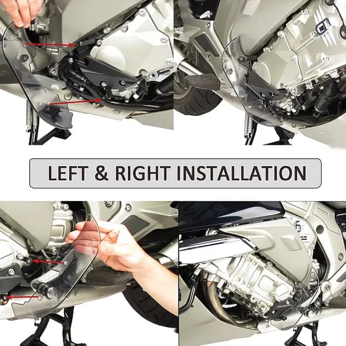 NOUVEAU Protection de pieds révisée pour moto BMW K1600GT K1600GTL K 1600 GT K 1600 GTL K160GS 2022 2023