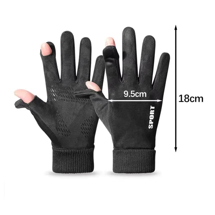 Gants en Faux daim pour hommes