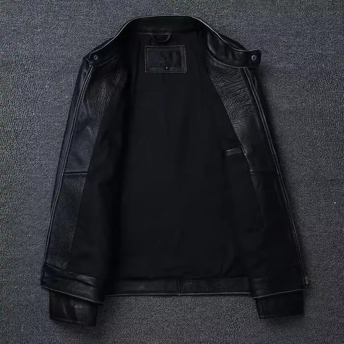 Vestes de course noires Vintage pour hommes