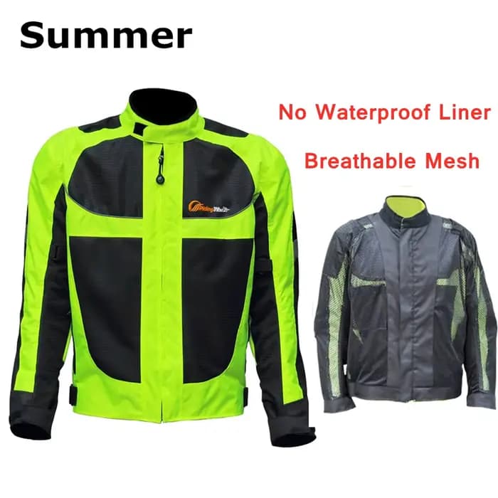Veste de moto respirante pour hommes et femmes