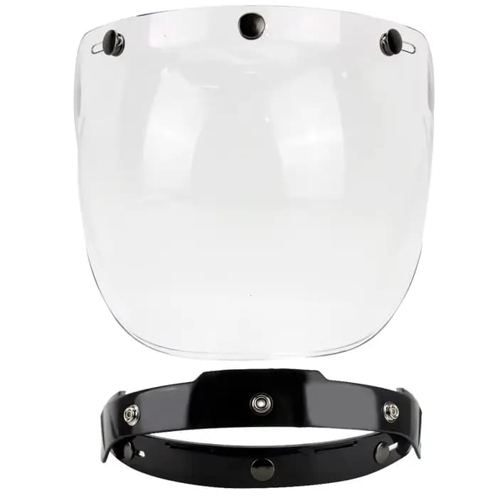 2018 Top qualité moto pare-brise Vintage casque Style