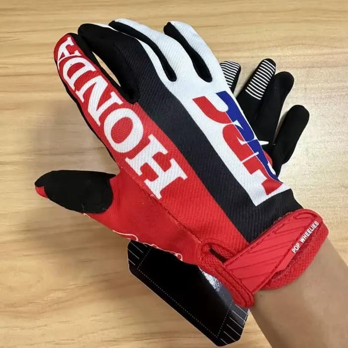 Moto HRC HONDA gants en maille d'air Dirt Bike équitation