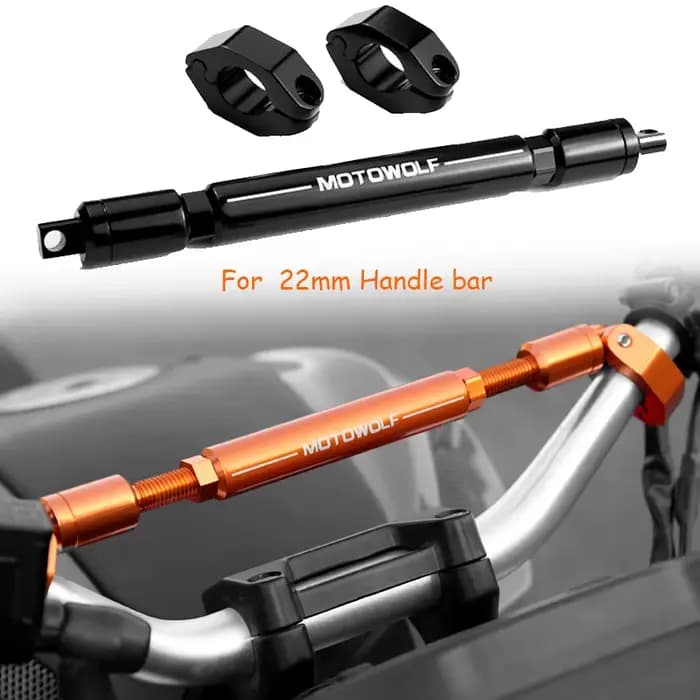 Nouveau Guidon 7/8 "barre transversale 22mm